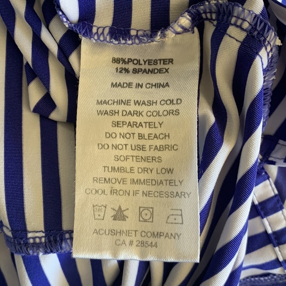 FootJoy Purple Stripe Golf Polo Size L - Picture 11 of 14